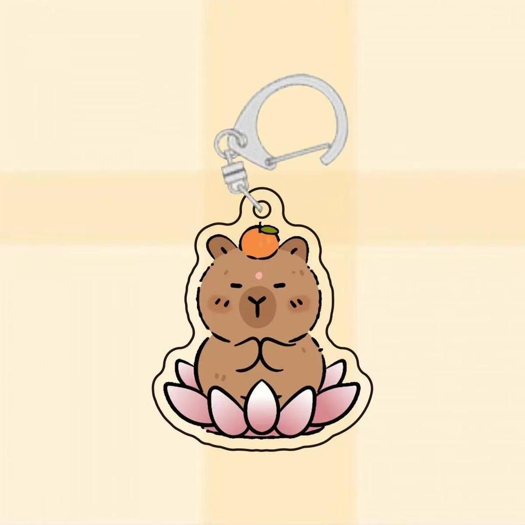 Capybara Sweet Creature Crylic Mica S Animation Products S Cultural Creativity Key Ring Móc Khóa In Theo Yêu Cầu, Chất Liệu Mica Trong Suốt In 2 Mặt , Dày 4mm 14 Capybara Sweet Creature Crylic Mica S Animation Products S Cultural Creativity Key Ring Móc Khóa In Theo Yêu Cầu, Chất Liệu Mica Trong Suốt In 2 Mặt , Dày 4mm - Ảnh 14