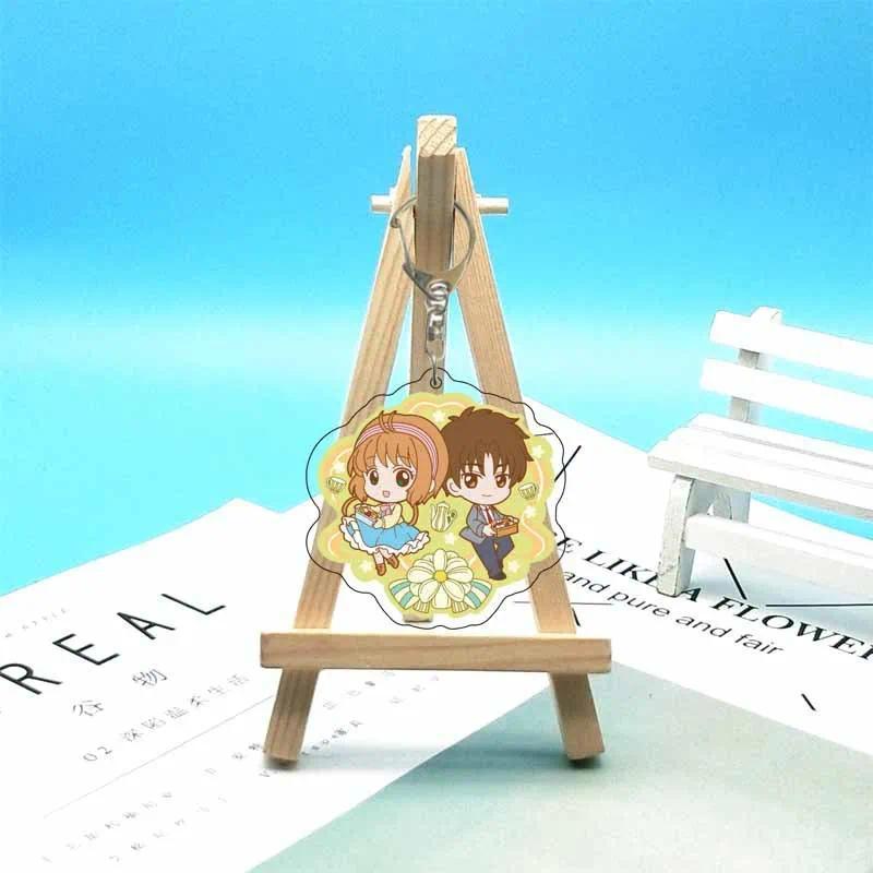 Cardcaptor Sakura Anime Acrylic Fun Keychain Animation Relatex Girls Key Chain Mica Móc Khóa In Theo Yêu Cầu, Chất Liệu Mica Trong Suốt In 2 Mặt , Dày 4mm 4 Cardcaptor Sakura Anime Acrylic Fun Keychain Animation Relatex Girls Key Chain Mica Móc Khóa In Theo Yêu Cầu, Chất Liệu Mica Trong Suốt In 2 Mặt , Dày 4mm - Ảnh 4