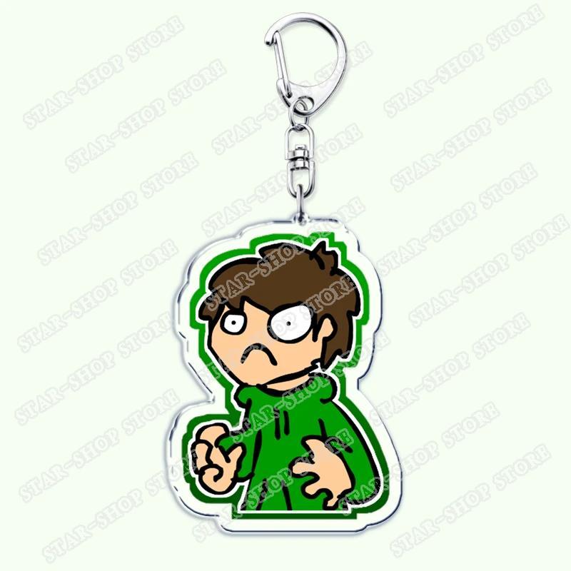 Cartoon Anime Eddsworld Tord Keychain Accessories Bag Comic Ringo Edds Meme Transparent Mica Móc Khóa In Theo Yêu Cầu, Chất Liệu Mica Trong Suốt In 2 Mặt , Dày 4mm 4 Cartoon Anime Eddsworld Tord Keychain Accessories Bag Comic Ringo Edds Meme Transparent Mica Móc Khóa In Theo Yêu Cầu, Chất Liệu Mica Trong Suốt In 2 Mặt , Dày 4mm - Ảnh 4