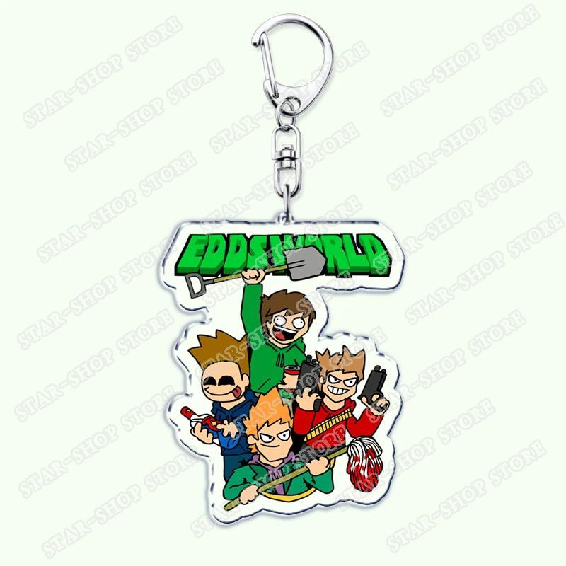 Cartoon Anime Eddsworld Tord Keychain Accessories Bag Comic Ringo Edds Meme Transparent Mica Móc Khóa In Theo Yêu Cầu, Chất Liệu Mica Trong Suốt In 2 Mặt , Dày 4mm 31 Cartoon Anime Eddsworld Tord Keychain Accessories Bag Comic Ringo Edds Meme Transparent Mica Móc Khóa In Theo Yêu Cầu, Chất Liệu Mica Trong Suốt In 2 Mặt , Dày 4mm - Ảnh 31