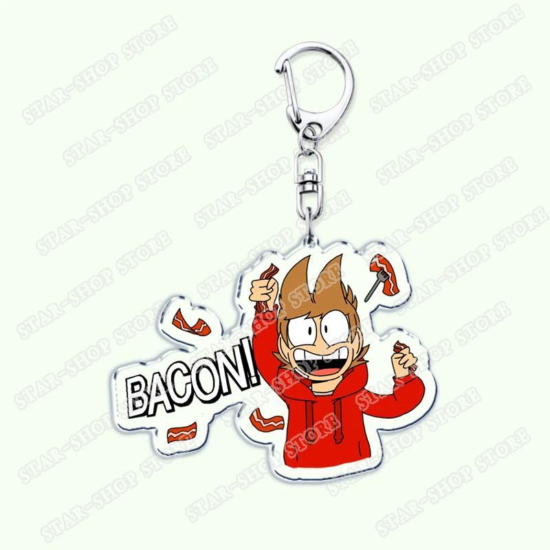 Cartoon Anime Eddsworld Tord Keychain Accessories Bag Comic Ringo Edds Meme Transparent Mica Móc Khóa In Theo Yêu Cầu, Chất Liệu Mica Trong Suốt In 2 Mặt , Dày 4mm 5 Cartoon Anime Eddsworld Tord Keychain Accessories Bag Comic Ringo Edds Meme Transparent Mica Móc Khóa In Theo Yêu Cầu, Chất Liệu Mica Trong Suốt In 2 Mặt , Dày 4mm - Ảnh 5