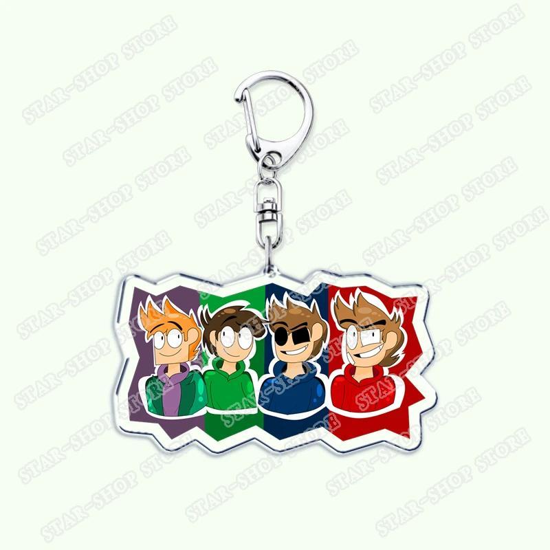 Cartoon Anime Eddsworld Tord Keychain Accessories Bag Comic Ringo Edds Meme Transparent Mica Móc Khóa In Theo Yêu Cầu, Chất Liệu Mica Trong Suốt In 2 Mặt , Dày 4mm 41 Cartoon Anime Eddsworld Tord Keychain Accessories Bag Comic Ringo Edds Meme Transparent Mica Móc Khóa In Theo Yêu Cầu, Chất Liệu Mica Trong Suốt In 2 Mặt , Dày 4mm - Ảnh 41