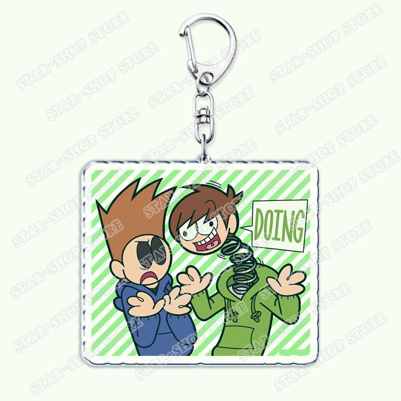 Cartoon Anime Eddsworld Tord Keychain Accessories Bag Comic Ringo Edds Meme Transparent Mica Móc Khóa In Theo Yêu Cầu, Chất Liệu Mica Trong Suốt In 2 Mặt , Dày 4mm 48 Cartoon Anime Eddsworld Tord Keychain Accessories Bag Comic Ringo Edds Meme Transparent Mica Móc Khóa In Theo Yêu Cầu, Chất Liệu Mica Trong Suốt In 2 Mặt , Dày 4mm - Ảnh 48