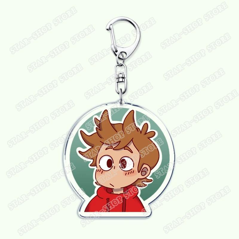 Cartoon Anime Eddsworld Tord Keychain Accessories Bag Comic Ringo Edds Meme Transparent Mica Móc Khóa In Theo Yêu Cầu, Chất Liệu Mica Trong Suốt In 2 Mặt , Dày 4mm 53 Cartoon Anime Eddsworld Tord Keychain Accessories Bag Comic Ringo Edds Meme Transparent Mica Móc Khóa In Theo Yêu Cầu, Chất Liệu Mica Trong Suốt In 2 Mặt , Dày 4mm - Ảnh 53
