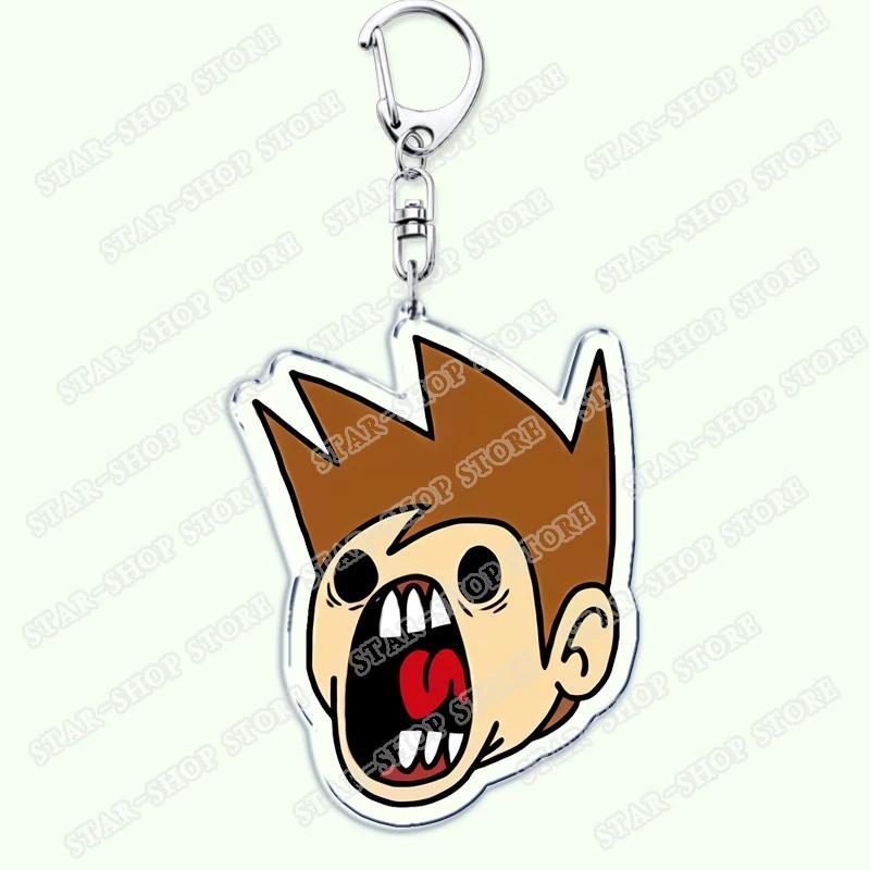 Cartoon Anime Eddsworld Tord Keychain Accessories Bag Comic Ringo Edds Meme Transparent Mica Móc Khóa In Theo Yêu Cầu, Chất Liệu Mica Trong Suốt In 2 Mặt , Dày 4mm 54 Cartoon Anime Eddsworld Tord Keychain Accessories Bag Comic Ringo Edds Meme Transparent Mica Móc Khóa In Theo Yêu Cầu, Chất Liệu Mica Trong Suốt In 2 Mặt , Dày 4mm - Ảnh 54