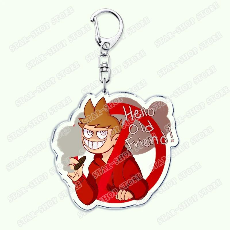 Cartoon Anime Eddsworld Tord Keychain Accessories Bag Comic Ringo Edds Meme Transparent Mica Móc Khóa In Theo Yêu Cầu, Chất Liệu Mica Trong Suốt In 2 Mặt , Dày 4mm 62 Cartoon Anime Eddsworld Tord Keychain Accessories Bag Comic Ringo Edds Meme Transparent Mica Móc Khóa In Theo Yêu Cầu, Chất Liệu Mica Trong Suốt In 2 Mặt , Dày 4mm - Ảnh 62