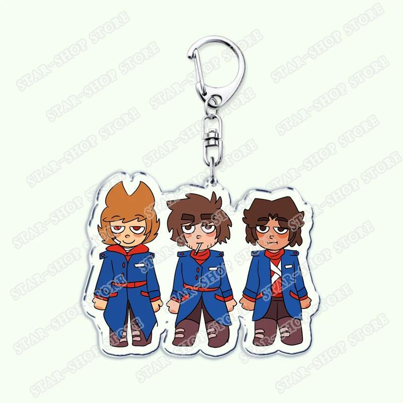 Cartoon Anime Eddsworld Tord Keychain Accessories Bag Comic Ringo Edds Meme Transparent Mica Móc Khóa In Theo Yêu Cầu, Chất Liệu Mica Trong Suốt In 2 Mặt , Dày 4mm 65 Cartoon Anime Eddsworld Tord Keychain Accessories Bag Comic Ringo Edds Meme Transparent Mica Móc Khóa In Theo Yêu Cầu, Chất Liệu Mica Trong Suốt In 2 Mặt , Dày 4mm - Ảnh 65