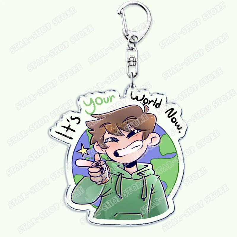 Cartoon Anime Eddsworld Tord Keychain Accessories Bag Comic Ringo Edds Meme Transparent Mica Móc Khóa In Theo Yêu Cầu, Chất Liệu Mica Trong Suốt In 2 Mặt , Dày 4mm 10 Cartoon Anime Eddsworld Tord Keychain Accessories Bag Comic Ringo Edds Meme Transparent Mica Móc Khóa In Theo Yêu Cầu, Chất Liệu Mica Trong Suốt In 2 Mặt , Dày 4mm - Ảnh 10