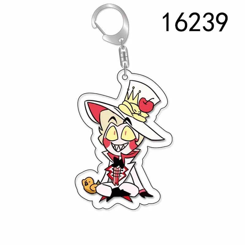 Cartoon Anime Hazbin Hotel Charlie Morningstar Vaggie Alastor Husk Acrylic Keychain Bag Móc Khóa In Theo Yêu Cầu, Chất Liệu Mica Trong Suốt In 2 Mặt , Dày 4mm 4 Cartoon Anime Hazbin Hotel Charlie Morningstar Vaggie Alastor Husk Acrylic Keychain Bag Móc Khóa In Theo Yêu Cầu, Chất Liệu Mica Trong Suốt In 2 Mặt , Dày 4mm - Ảnh 4