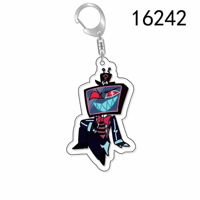 Cartoon Anime Hazbin Hotel Charlie Morningstar Vaggie Alastor Husk Acrylic Keychain Bag Móc Khóa In Theo Yêu Cầu, Chất Liệu Mica Trong Suốt In 2 Mặt , Dày 4mm 7 Cartoon Anime Hazbin Hotel Charlie Morningstar Vaggie Alastor Husk Acrylic Keychain Bag Móc Khóa In Theo Yêu Cầu, Chất Liệu Mica Trong Suốt In 2 Mặt , Dày 4mm - Ảnh 7