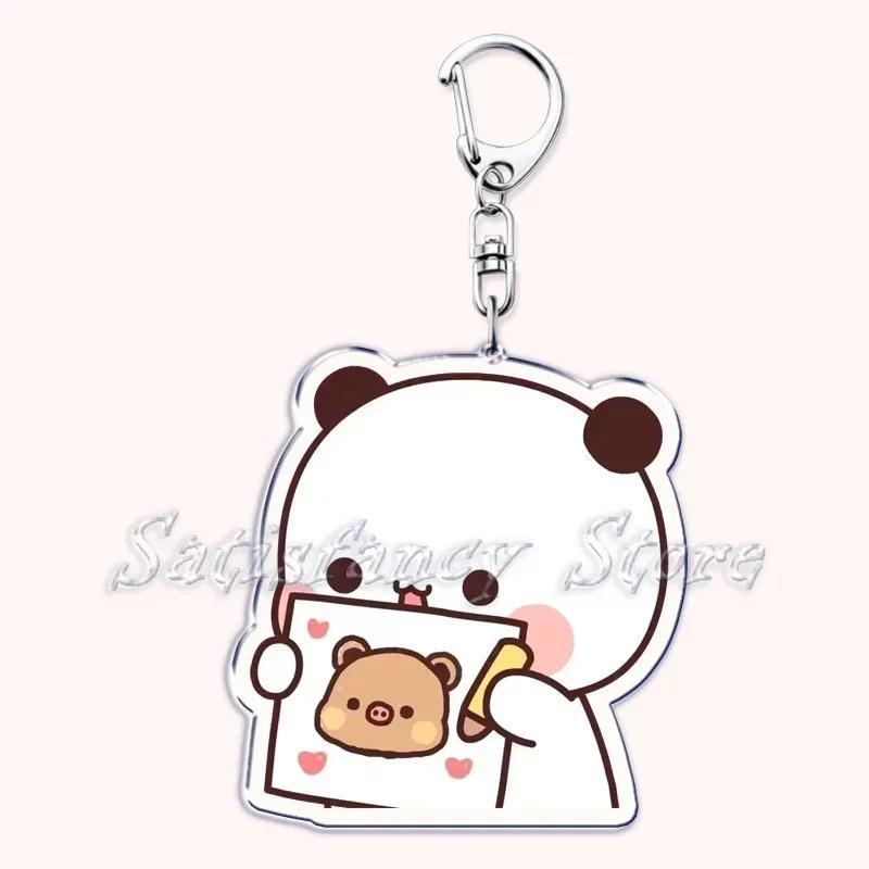 Cartoon Bubu Dudu Love Couple Baby Bear Panda Keyrings For Accessories Bag Keychain S S S Móc Khóa In Theo Yêu Cầu, Chất Liệu Mica Trong Suốt In 2 Mặt , Dày 4mm 14 Cartoon Bubu Dudu Love Couple Baby Bear Panda Keyrings For Accessories Bag Keychain S S S Móc Khóa In Theo Yêu Cầu, Chất Liệu Mica Trong Suốt In 2 Mặt , Dày 4mm - Ảnh 14
