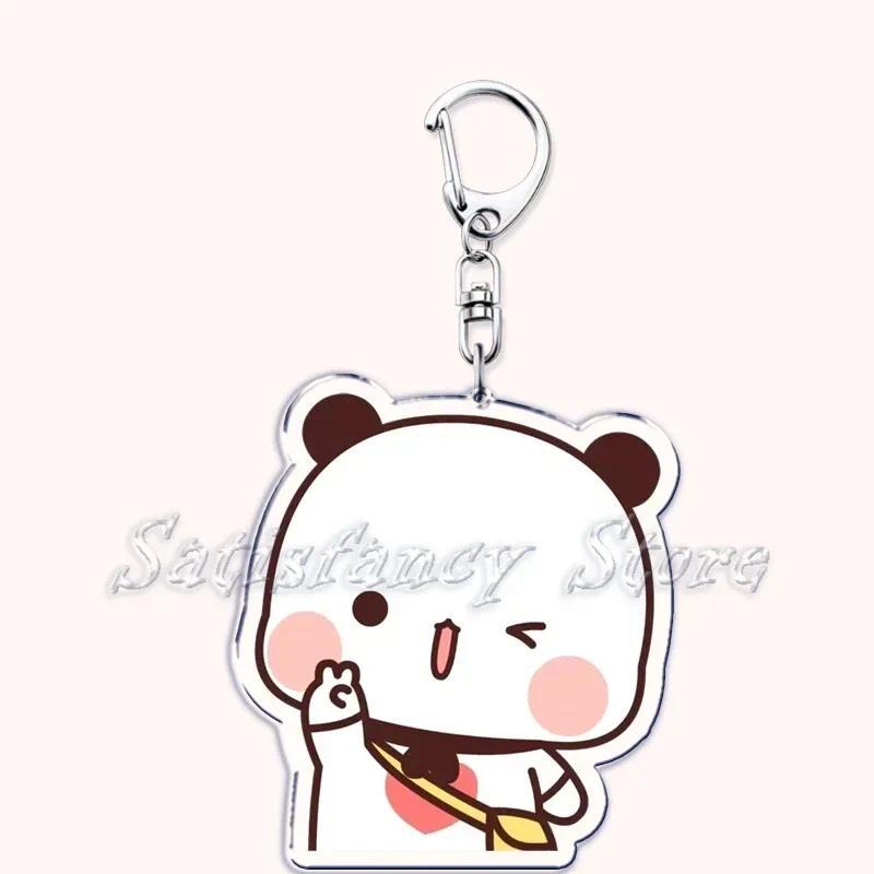 Cartoon Bubu Dudu Love Couple Baby Bear Panda Keyrings For Accessories Bag Keychain S S S Móc Khóa In Theo Yêu Cầu, Chất Liệu Mica Trong Suốt In 2 Mặt , Dày 4mm 15 Cartoon Bubu Dudu Love Couple Baby Bear Panda Keyrings For Accessories Bag Keychain S S S Móc Khóa In Theo Yêu Cầu, Chất Liệu Mica Trong Suốt In 2 Mặt , Dày 4mm - Ảnh 15