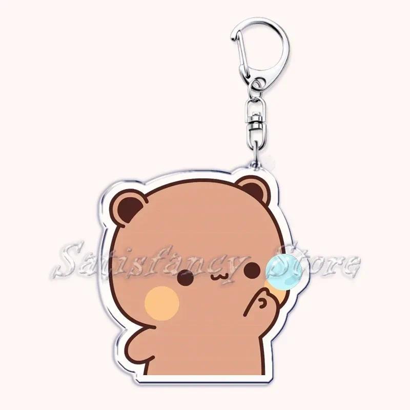 Cartoon Bubu Dudu Love Couple Baby Bear Panda Keyrings For Accessories Bag Keychain S S S Móc Khóa In Theo Yêu Cầu, Chất Liệu Mica Trong Suốt In 2 Mặt , Dày 4mm 27 Cartoon Bubu Dudu Love Couple Baby Bear Panda Keyrings For Accessories Bag Keychain S S S Móc Khóa In Theo Yêu Cầu, Chất Liệu Mica Trong Suốt In 2 Mặt , Dày 4mm - Ảnh 27
