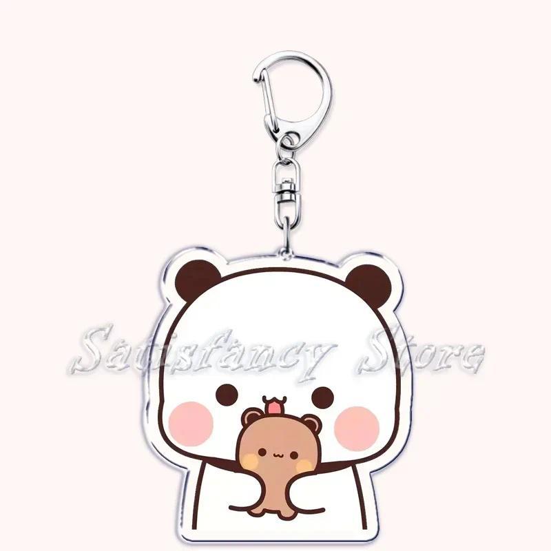 Cartoon Bubu Dudu Love Couple Baby Bear Panda Keyrings For Accessories Bag Keychain S S S Móc Khóa In Theo Yêu Cầu, Chất Liệu Mica Trong Suốt In 2 Mặt , Dày 4mm 4 Cartoon Bubu Dudu Love Couple Baby Bear Panda Keyrings For Accessories Bag Keychain S S S Móc Khóa In Theo Yêu Cầu, Chất Liệu Mica Trong Suốt In 2 Mặt , Dày 4mm - Ảnh 4