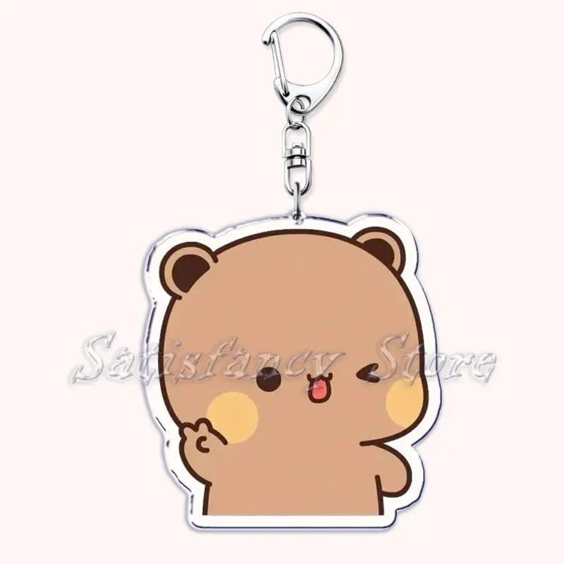 Cartoon Bubu Dudu Love Couple Baby Bear Panda Keyrings For Accessories Bag Keychain S S S Móc Khóa In Theo Yêu Cầu, Chất Liệu Mica Trong Suốt In 2 Mặt , Dày 4mm 33 Cartoon Bubu Dudu Love Couple Baby Bear Panda Keyrings For Accessories Bag Keychain S S S Móc Khóa In Theo Yêu Cầu, Chất Liệu Mica Trong Suốt In 2 Mặt , Dày 4mm - Ảnh 33