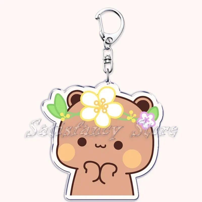 Cartoon Bubu Dudu Love Couple Baby Bear Panda Keyrings For Accessories Bag Keychain S S S Móc Khóa In Theo Yêu Cầu, Chất Liệu Mica Trong Suốt In 2 Mặt , Dày 4mm 6 Cartoon Bubu Dudu Love Couple Baby Bear Panda Keyrings For Accessories Bag Keychain S S S Móc Khóa In Theo Yêu Cầu, Chất Liệu Mica Trong Suốt In 2 Mặt , Dày 4mm - Ảnh 6