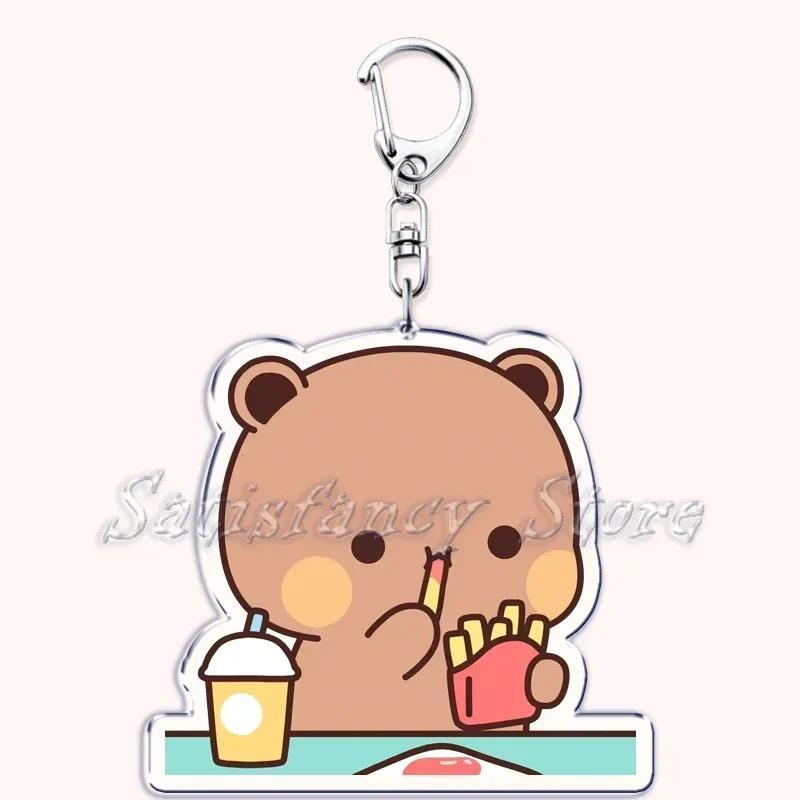 Cartoon Bubu Dudu Love Couple Baby Bear Panda Keyrings For Accessories Bag Keychain S S S Móc Khóa In Theo Yêu Cầu, Chất Liệu Mica Trong Suốt In 2 Mặt , Dày 4mm 9 Cartoon Bubu Dudu Love Couple Baby Bear Panda Keyrings For Accessories Bag Keychain S S S Móc Khóa In Theo Yêu Cầu, Chất Liệu Mica Trong Suốt In 2 Mặt , Dày 4mm - Ảnh 9