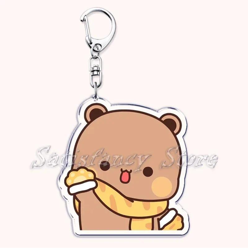 Cartoon Bubu Dudu Love Couple Baby Bear Panda Keyrings For Accessories Bag Keychain S S S Móc Khóa In Theo Yêu Cầu, Chất Liệu Mica Trong Suốt In 2 Mặt , Dày 4mm 10 Cartoon Bubu Dudu Love Couple Baby Bear Panda Keyrings For Accessories Bag Keychain S S S Móc Khóa In Theo Yêu Cầu, Chất Liệu Mica Trong Suốt In 2 Mặt , Dày 4mm - Ảnh 10