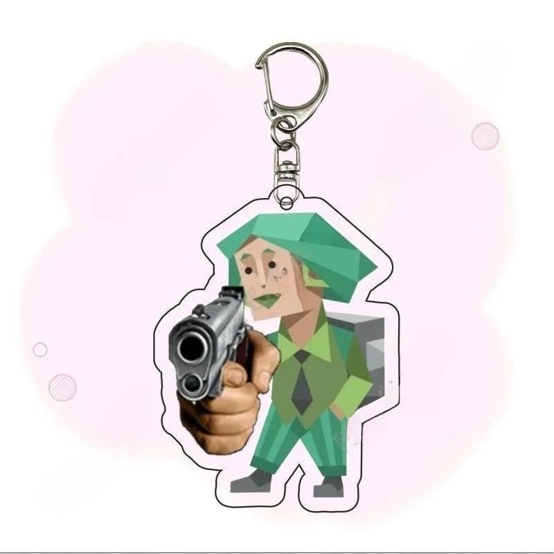 Cartoon Character 16 Type Mbti Personality Mica Keychain Ornament Creative Backpack Decoration Móc Khóa In Theo Yêu Cầu, Chất Liệu Mica Trong Suốt In 2 Mặt , Dày 4mm 2 Cartoon Character 16 Type Mbti Personality Mica Keychain Ornament Creative Backpack Decoration Móc Khóa In Theo Yêu Cầu, Chất Liệu Mica Trong Suốt In 2 Mặt , Dày 4mm - Ảnh 2