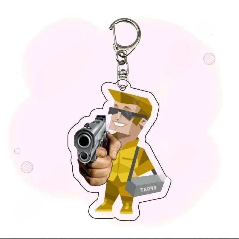 Cartoon Character 16 Type Mbti Personality Mica Keychain Ornament Creative Backpack Decoration Móc Khóa In Theo Yêu Cầu, Chất Liệu Mica Trong Suốt In 2 Mặt , Dày 4mm 12 Cartoon Character 16 Type Mbti Personality Mica Keychain Ornament Creative Backpack Decoration Móc Khóa In Theo Yêu Cầu, Chất Liệu Mica Trong Suốt In 2 Mặt , Dày 4mm - Ảnh 12