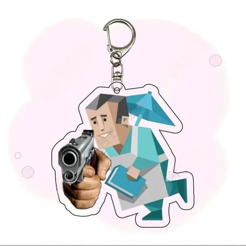 Cartoon Character 16 Type Mbti Personality Mica Keychain Ornament Creative Backpack Decoration Móc Khóa In Theo Yêu Cầu, Chất Liệu Mica Trong Suốt In 2 Mặt , Dày 4mm 13 Cartoon Character 16 Type Mbti Personality Mica Keychain Ornament Creative Backpack Decoration Móc Khóa In Theo Yêu Cầu, Chất Liệu Mica Trong Suốt In 2 Mặt , Dày 4mm - Ảnh 13