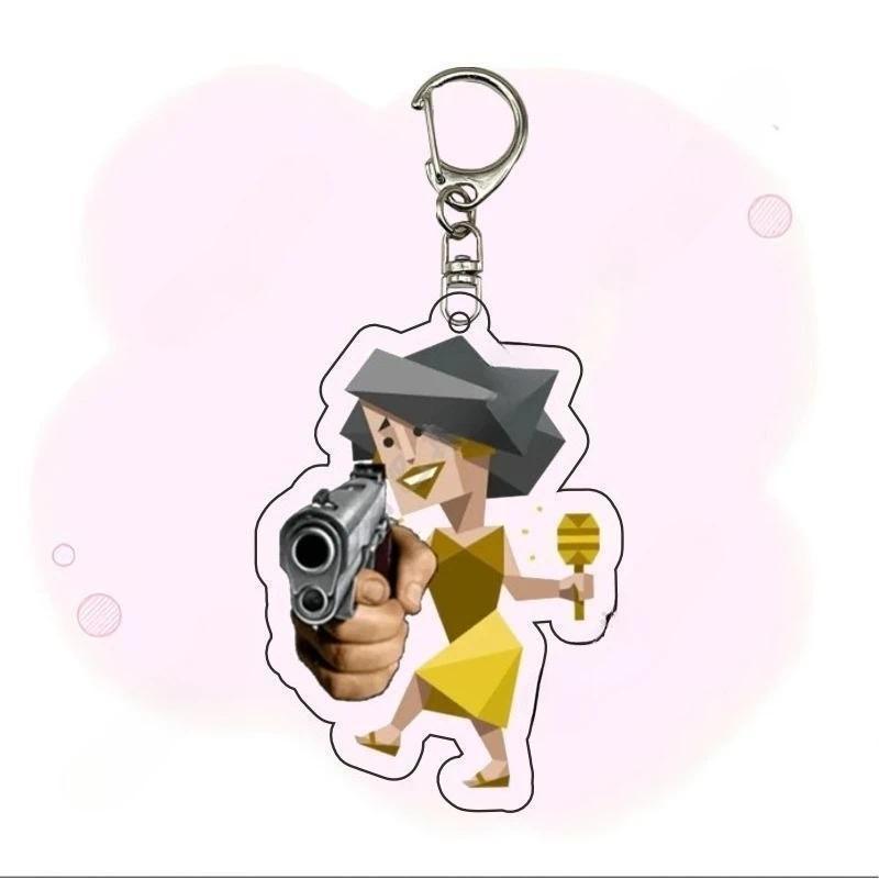 Cartoon Character 16 Type Mbti Personality Mica Keychain Ornament Creative Backpack Decoration Móc Khóa In Theo Yêu Cầu, Chất Liệu Mica Trong Suốt In 2 Mặt , Dày 4mm 14 Cartoon Character 16 Type Mbti Personality Mica Keychain Ornament Creative Backpack Decoration Móc Khóa In Theo Yêu Cầu, Chất Liệu Mica Trong Suốt In 2 Mặt , Dày 4mm - Ảnh 14