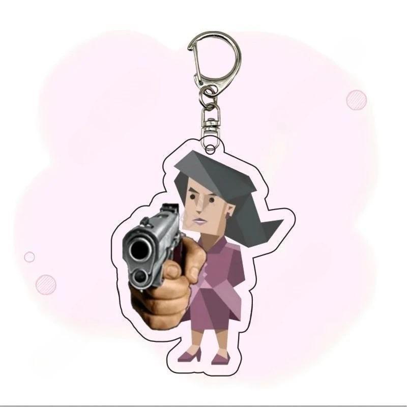 Cartoon Character 16 Type Mbti Personality Mica Keychain Ornament Creative Backpack Decoration Móc Khóa In Theo Yêu Cầu, Chất Liệu Mica Trong Suốt In 2 Mặt , Dày 4mm 15 Cartoon Character 16 Type Mbti Personality Mica Keychain Ornament Creative Backpack Decoration Móc Khóa In Theo Yêu Cầu, Chất Liệu Mica Trong Suốt In 2 Mặt , Dày 4mm - Ảnh 15