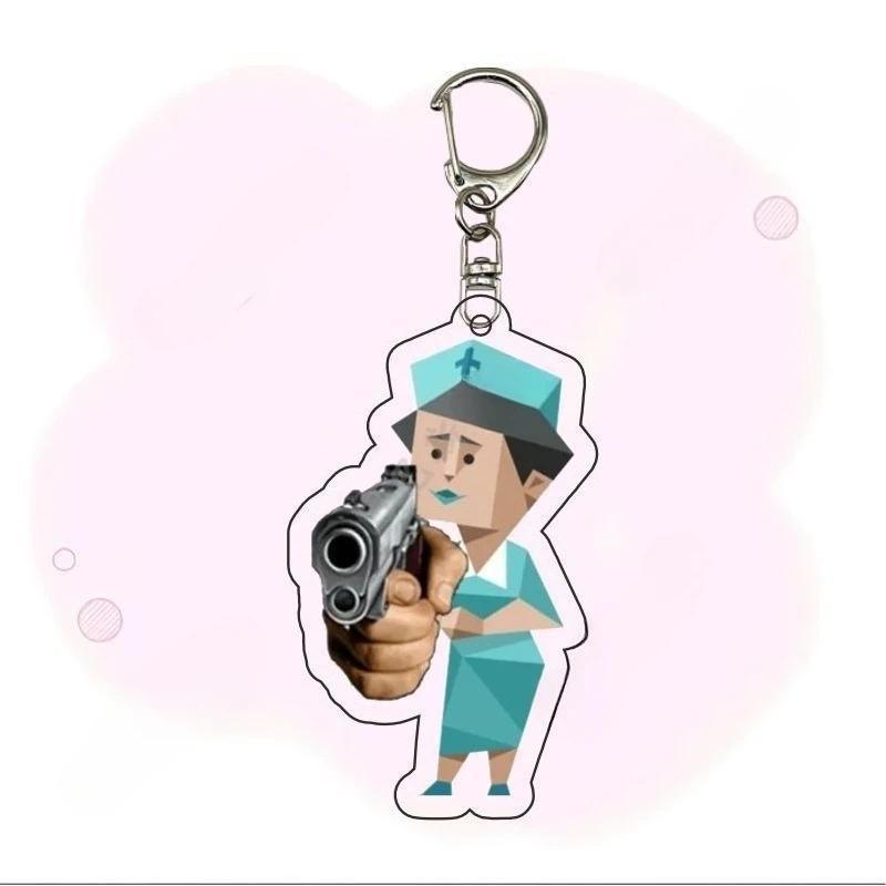 Cartoon Character 16 Type Mbti Personality Mica Keychain Ornament Creative Backpack Decoration Móc Khóa In Theo Yêu Cầu, Chất Liệu Mica Trong Suốt In 2 Mặt , Dày 4mm 5 Cartoon Character 16 Type Mbti Personality Mica Keychain Ornament Creative Backpack Decoration Móc Khóa In Theo Yêu Cầu, Chất Liệu Mica Trong Suốt In 2 Mặt , Dày 4mm - Ảnh 5