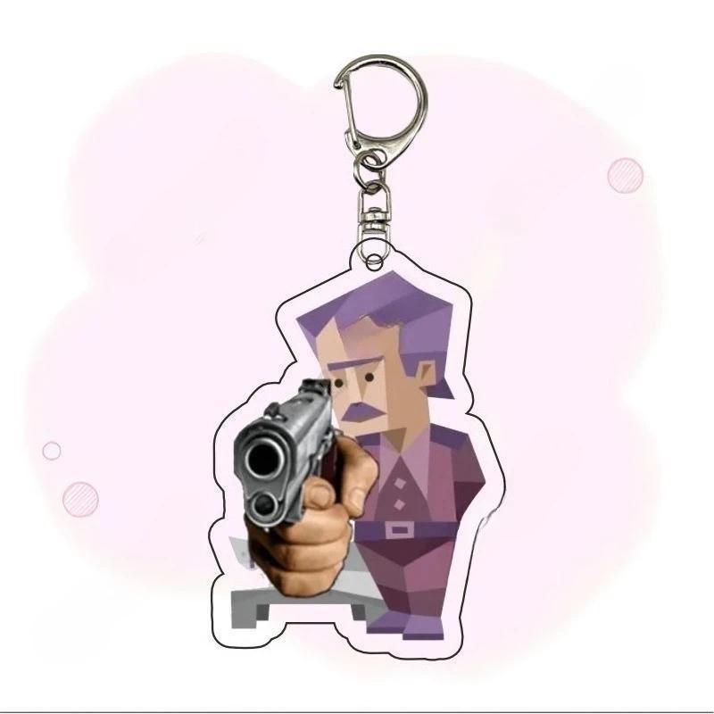 Cartoon Character 16 Type Mbti Personality Mica Keychain Ornament Creative Backpack Decoration Móc Khóa In Theo Yêu Cầu, Chất Liệu Mica Trong Suốt In 2 Mặt , Dày 4mm 7 Cartoon Character 16 Type Mbti Personality Mica Keychain Ornament Creative Backpack Decoration Móc Khóa In Theo Yêu Cầu, Chất Liệu Mica Trong Suốt In 2 Mặt , Dày 4mm - Ảnh 7