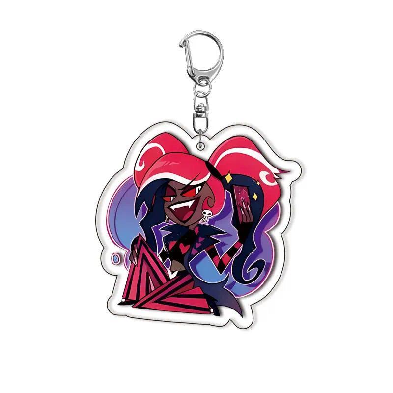 Cartoon Characters Hazbin Hotel Mica Creative Car Keychain Accessories Charms Keychain For Móc Khóa In Theo Yêu Cầu, Chất Liệu Mica Trong Suốt In 2 Mặt , Dày 4mm 12 Cartoon Characters Hazbin Hotel Mica Creative Car Keychain Accessories Charms Keychain For Móc Khóa In Theo Yêu Cầu, Chất Liệu Mica Trong Suốt In 2 Mặt , Dày 4mm - Ảnh 12