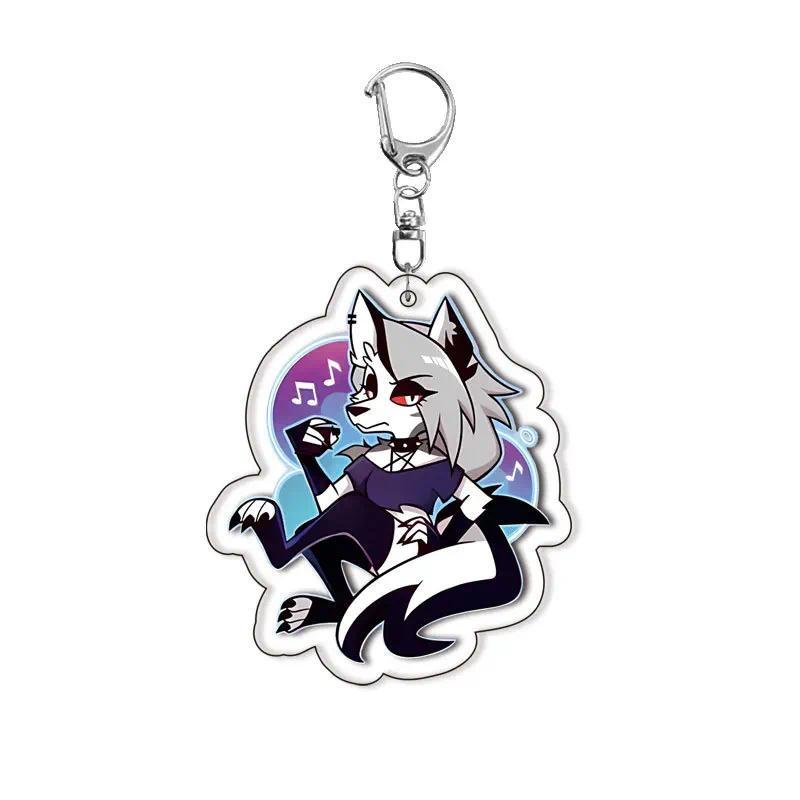 Cartoon Characters Hazbin Hotel Mica Creative Car Keychain Accessories Charms Keychain For Móc Khóa In Theo Yêu Cầu, Chất Liệu Mica Trong Suốt In 2 Mặt , Dày 4mm 14 Cartoon Characters Hazbin Hotel Mica Creative Car Keychain Accessories Charms Keychain For Móc Khóa In Theo Yêu Cầu, Chất Liệu Mica Trong Suốt In 2 Mặt , Dày 4mm - Ảnh 14