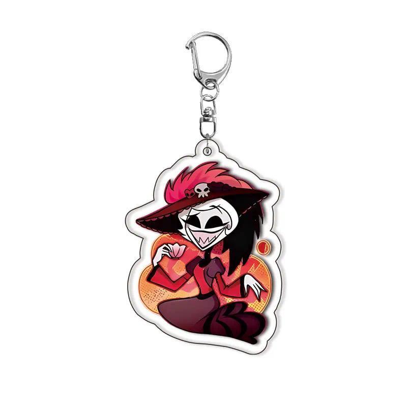 Cartoon Characters Hazbin Hotel Mica Creative Car Keychain Accessories Charms Keychain For Móc Khóa In Theo Yêu Cầu, Chất Liệu Mica Trong Suốt In 2 Mặt , Dày 4mm 18 Cartoon Characters Hazbin Hotel Mica Creative Car Keychain Accessories Charms Keychain For Móc Khóa In Theo Yêu Cầu, Chất Liệu Mica Trong Suốt In 2 Mặt , Dày 4mm - Ảnh 18