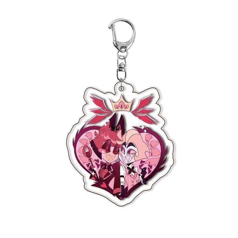 Cartoon Characters Hazbin Hotel Mica Creative Car Keychain Accessories Charms Keychain For Móc Khóa In Theo Yêu Cầu, Chất Liệu Mica Trong Suốt In 2 Mặt , Dày 4mm 19 Cartoon Characters Hazbin Hotel Mica Creative Car Keychain Accessories Charms Keychain For Móc Khóa In Theo Yêu Cầu, Chất Liệu Mica Trong Suốt In 2 Mặt , Dày 4mm - Ảnh 19