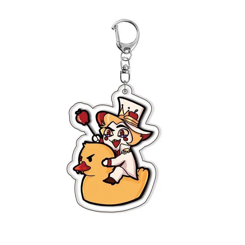 Cartoon Characters Hazbin Hotel Mica Creative Car Keychain Accessories Charms Keychain For Móc Khóa In Theo Yêu Cầu, Chất Liệu Mica Trong Suốt In 2 Mặt , Dày 4mm 3 Cartoon Characters Hazbin Hotel Mica Creative Car Keychain Accessories Charms Keychain For Móc Khóa In Theo Yêu Cầu, Chất Liệu Mica Trong Suốt In 2 Mặt , Dày 4mm - Ảnh 3