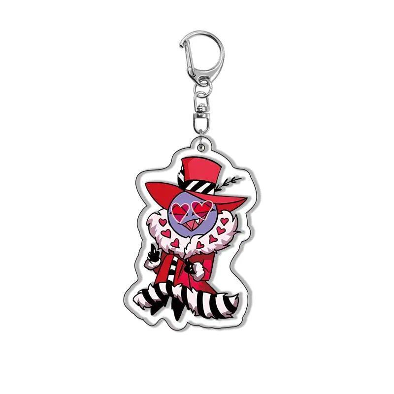 Cartoon Characters Hazbin Hotel Mica Creative Car Keychain Accessories Charms Keychain For Móc Khóa In Theo Yêu Cầu, Chất Liệu Mica Trong Suốt In 2 Mặt , Dày 4mm 25 Cartoon Characters Hazbin Hotel Mica Creative Car Keychain Accessories Charms Keychain For Móc Khóa In Theo Yêu Cầu, Chất Liệu Mica Trong Suốt In 2 Mặt , Dày 4mm - Ảnh 25