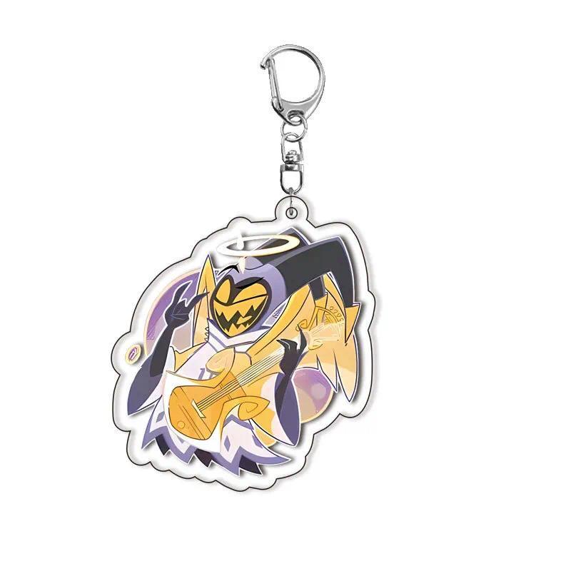 Cartoon Characters Hazbin Hotel Mica Creative Car Keychain Accessories Charms Keychain For Móc Khóa In Theo Yêu Cầu, Chất Liệu Mica Trong Suốt In 2 Mặt , Dày 4mm 4 Cartoon Characters Hazbin Hotel Mica Creative Car Keychain Accessories Charms Keychain For Móc Khóa In Theo Yêu Cầu, Chất Liệu Mica Trong Suốt In 2 Mặt , Dày 4mm - Ảnh 4