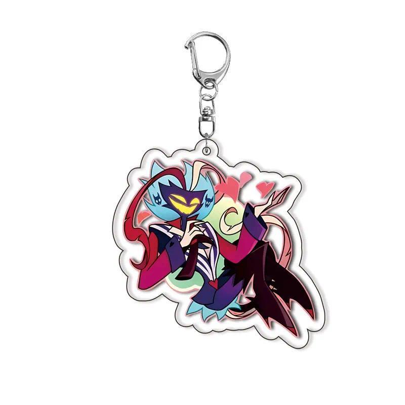 Cartoon Characters Hazbin Hotel Mica Creative Car Keychain Accessories Charms Keychain For Móc Khóa In Theo Yêu Cầu, Chất Liệu Mica Trong Suốt In 2 Mặt , Dày 4mm 9 Cartoon Characters Hazbin Hotel Mica Creative Car Keychain Accessories Charms Keychain For Móc Khóa In Theo Yêu Cầu, Chất Liệu Mica Trong Suốt In 2 Mặt , Dày 4mm - Ảnh 9