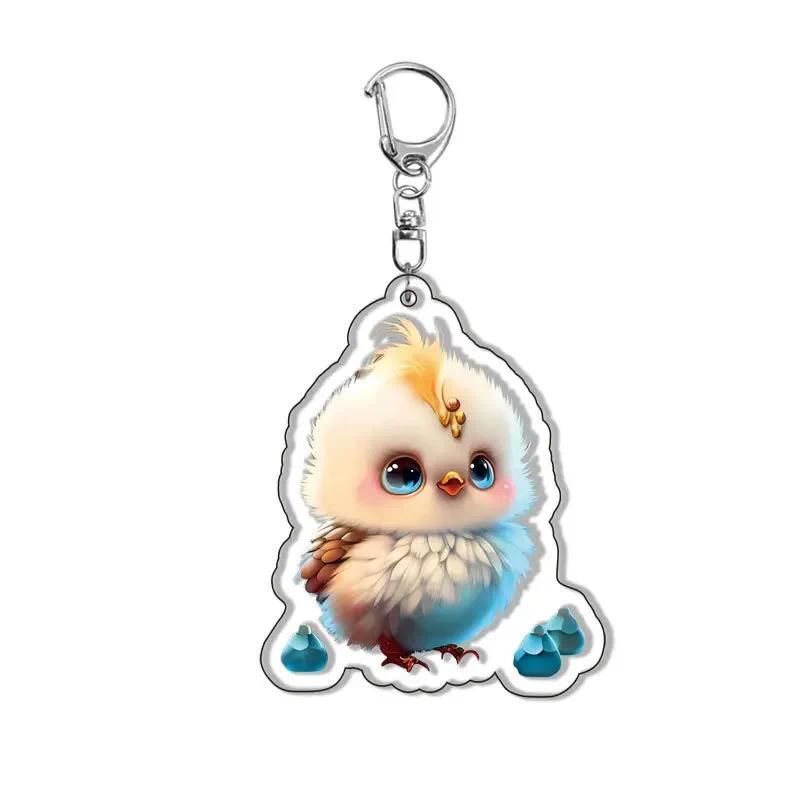 Cartoon Chinese Style Zodiac Animals Mica Keychain Rabbit Tiger Dragon Hanging Face Key Chain Móc Khóa In Theo Yêu Cầu, Chất Liệu Mica Trong Suốt In 2 Mặt , Dày 4mm 3 Cartoon Chinese Style Zodiac Animals Mica Keychain Rabbit Tiger Dragon Hanging Face Key Chain Móc Khóa In Theo Yêu Cầu, Chất Liệu Mica Trong Suốt In 2 Mặt , Dày 4mm - Ảnh 3