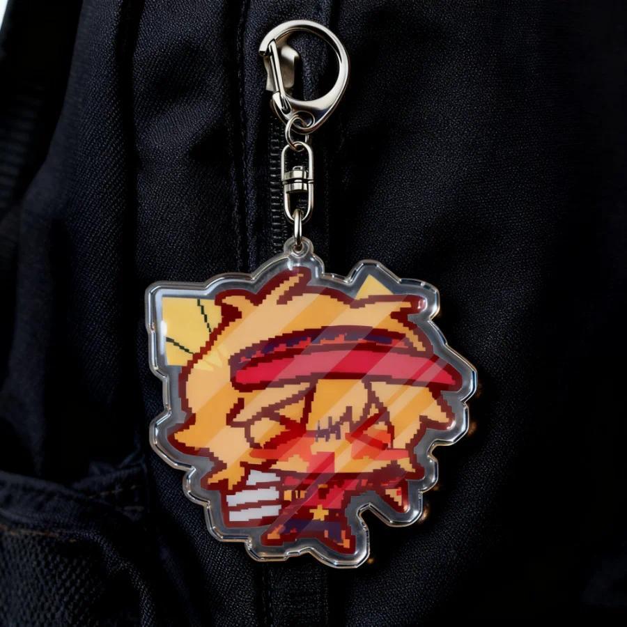 Cartoon Game Chibi Keychain Accessories Bag Hanging Accessories Keyrings Freinds Game S S Móc Khóa In Theo Yêu Cầu, Chất Liệu Mica Trong Suốt In 2 Mặt , Dày 4mm 6 Cartoon Game Chibi Keychain Accessories Bag Hanging Accessories Keyrings Freinds Game S S Móc Khóa In Theo Yêu Cầu, Chất Liệu Mica Trong Suốt In 2 Mặt , Dày 4mm - Ảnh 6