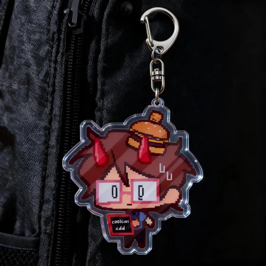 Cartoon Game Chibi Keychain Accessories Bag Hanging Accessories Keyrings Freinds Game S S Móc Khóa In Theo Yêu Cầu, Chất Liệu Mica Trong Suốt In 2 Mặt , Dày 4mm 1 Cartoon Game Chibi Keychain Accessories Bag Hanging Accessories Keyrings Freinds Game S S Móc Khóa In Theo Yêu Cầu, Chất Liệu Mica Trong Suốt In 2 Mặt , Dày 4mm