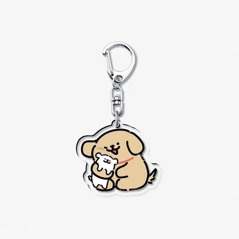 Cartoon Little White Brown Dog Key Chain Cute Acrylic Maltese Dog Micro Landscape Mango Fruit Móc Khóa In Theo Yêu Cầu, Chất Liệu Mica Trong Suốt In 2 Mặt , Dày 4mm 5 Cartoon Little White Brown Dog Key Chain Cute Acrylic Maltese Dog Micro Landscape Mango Fruit Móc Khóa In Theo Yêu Cầu, Chất Liệu Mica Trong Suốt In 2 Mặt , Dày 4mm - Ảnh 5