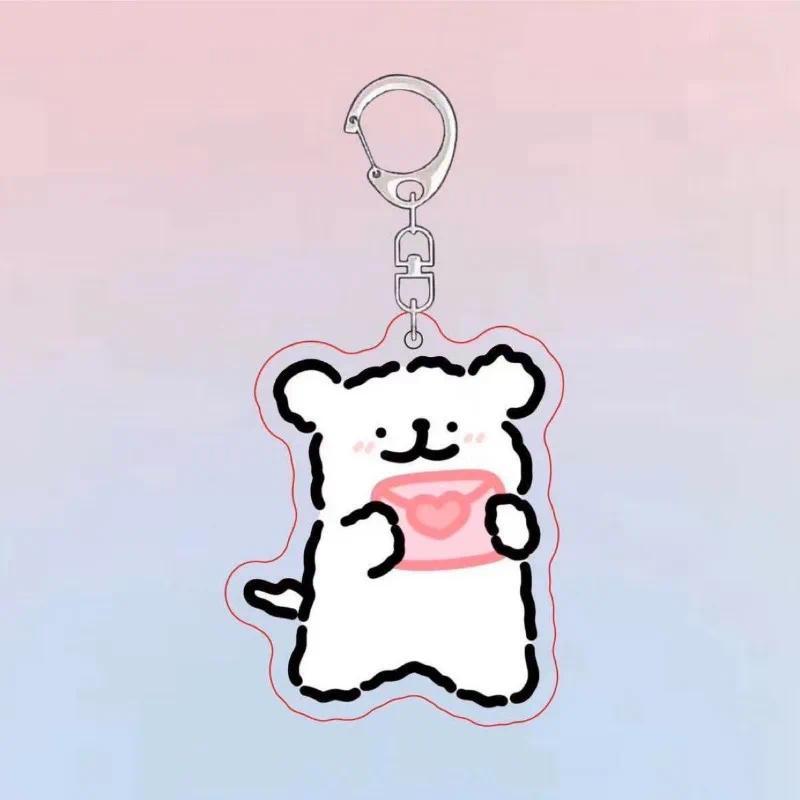 Cartoon Little White Brown Dog Key Chain Cute Acrylic Maltese Dog Micro Landscape Mango Fruit Móc Khóa In Theo Yêu Cầu, Chất Liệu Mica Trong Suốt In 2 Mặt , Dày 4mm 7 Cartoon Little White Brown Dog Key Chain Cute Acrylic Maltese Dog Micro Landscape Mango Fruit Móc Khóa In Theo Yêu Cầu, Chất Liệu Mica Trong Suốt In 2 Mặt , Dày 4mm - Ảnh 7