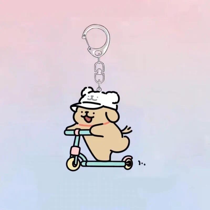 Cartoon Little White Brown Dog Key Chain Cute Acrylic Maltese Dog Micro Landscape Mango Fruit Móc Khóa In Theo Yêu Cầu, Chất Liệu Mica Trong Suốt In 2 Mặt , Dày 4mm 8 Cartoon Little White Brown Dog Key Chain Cute Acrylic Maltese Dog Micro Landscape Mango Fruit Móc Khóa In Theo Yêu Cầu, Chất Liệu Mica Trong Suốt In 2 Mặt , Dày 4mm - Ảnh 8