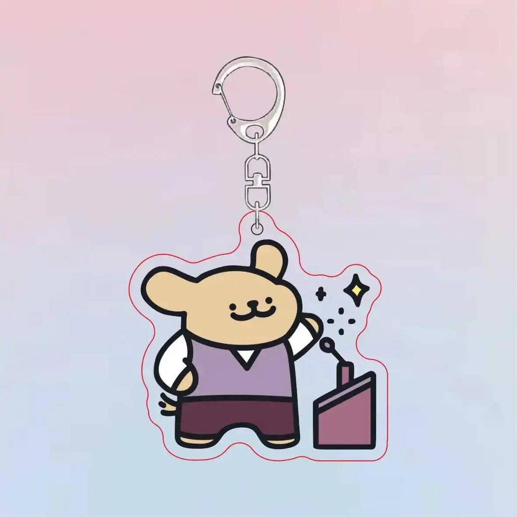 Cartoon Mbti Personality Malzis Line Puppy Mica Keychain Accessaries Cartoon Bag Hanging Face Móc Khóa In Theo Yêu Cầu, Chất Liệu Mica Trong Suốt In 2 Mặt , Dày 4mm 14 Cartoon Mbti Personality Malzis Line Puppy Mica Keychain Accessaries Cartoon Bag Hanging Face Móc Khóa In Theo Yêu Cầu, Chất Liệu Mica Trong Suốt In 2 Mặt , Dày 4mm - Ảnh 14