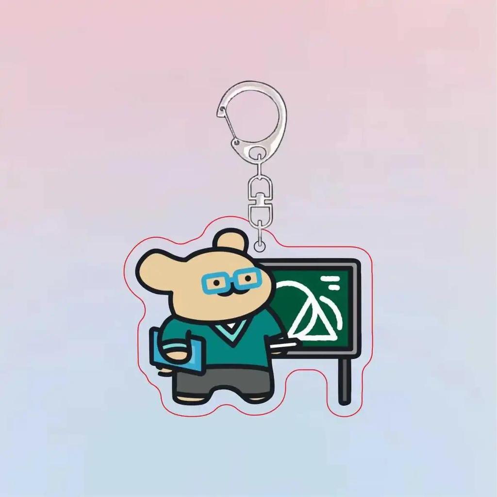Cartoon Mbti Personality Malzis Line Puppy Mica Keychain Accessaries Cartoon Bag Hanging Face Móc Khóa In Theo Yêu Cầu, Chất Liệu Mica Trong Suốt In 2 Mặt , Dày 4mm 3 Cartoon Mbti Personality Malzis Line Puppy Mica Keychain Accessaries Cartoon Bag Hanging Face Móc Khóa In Theo Yêu Cầu, Chất Liệu Mica Trong Suốt In 2 Mặt , Dày 4mm - Ảnh 3