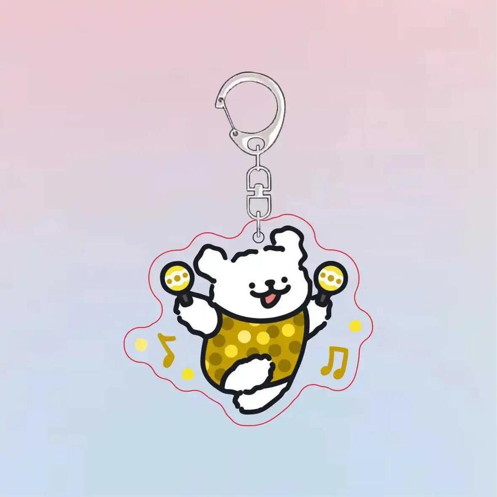 Cartoon Mbti Personality Malzis Line Puppy Mica Keychain Accessaries Cartoon Bag Hanging Face Móc Khóa In Theo Yêu Cầu, Chất Liệu Mica Trong Suốt In 2 Mặt , Dày 4mm 5 Cartoon Mbti Personality Malzis Line Puppy Mica Keychain Accessaries Cartoon Bag Hanging Face Móc Khóa In Theo Yêu Cầu, Chất Liệu Mica Trong Suốt In 2 Mặt , Dày 4mm - Ảnh 5