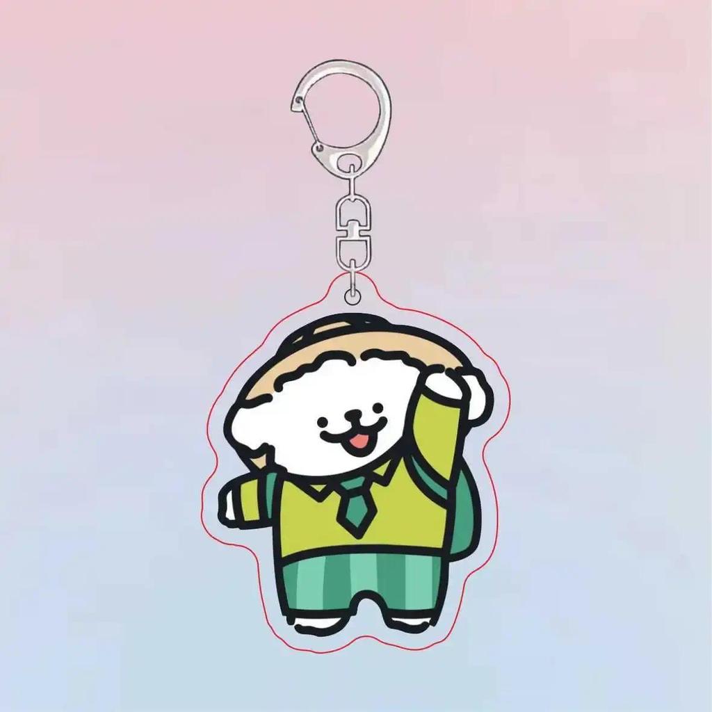 Cartoon Mbti Personality Malzis Line Puppy Mica Keychain Accessaries Cartoon Bag Hanging Face Móc Khóa In Theo Yêu Cầu, Chất Liệu Mica Trong Suốt In 2 Mặt , Dày 4mm 6 Cartoon Mbti Personality Malzis Line Puppy Mica Keychain Accessaries Cartoon Bag Hanging Face Móc Khóa In Theo Yêu Cầu, Chất Liệu Mica Trong Suốt In 2 Mặt , Dày 4mm - Ảnh 6