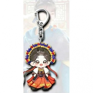 Cartoon Peripheral Model Keychain Zhang Lingingtian Xiwei Xie Zheng Fan Changyu Mica Backpack Móc Khóa In Theo Yêu Cầu, Chất Liệu Mica Trong Suốt In 2 Mặt , Dày 4mm