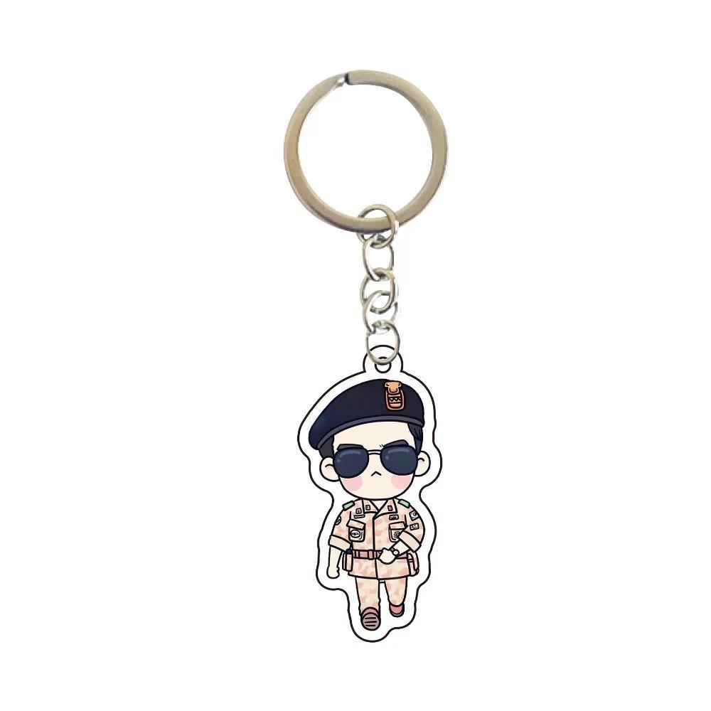 Cartoon Police Cute Keychain Character Firefighter Ffic Police Bag Hanging Face Keychain Móc Khóa In Theo Yêu Cầu, Chất Liệu Mica Trong Suốt In 2 Mặt , Dày 4mm 16 Cartoon Police Cute Keychain Character Firefighter Ffic Police Bag Hanging Face Keychain Móc Khóa In Theo Yêu Cầu, Chất Liệu Mica Trong Suốt In 2 Mặt , Dày 4mm - Ảnh 16