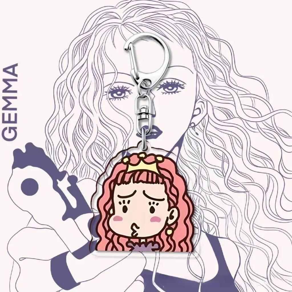 Cartoon Version Anime Nana Keychain Bag Funny Keyring Jewelry Girls Women Fan Cosplay Car Móc Khóa In Theo Yêu Cầu, Chất Liệu Mica Trong Suốt In 2 Mặt , Dày 4mm 4 Cartoon Version Anime Nana Keychain Bag Funny Keyring Jewelry Girls Women Fan Cosplay Car Móc Khóa In Theo Yêu Cầu, Chất Liệu Mica Trong Suốt In 2 Mặt , Dày 4mm - Ảnh 4